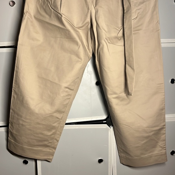 COS Wide Leg High Waist Trousers Light Beige Size with Belt included - Picture 3 of 8